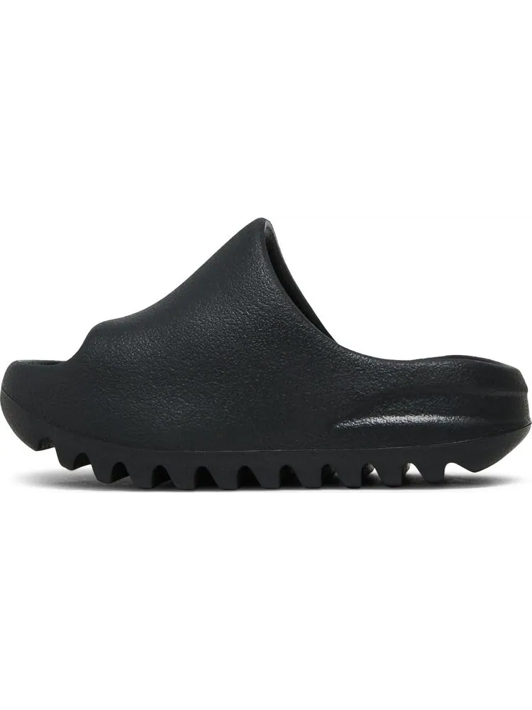 Сандалии Adidas Yeezy Slides Kids 'Onyx' — изображение 3 из 8, черный