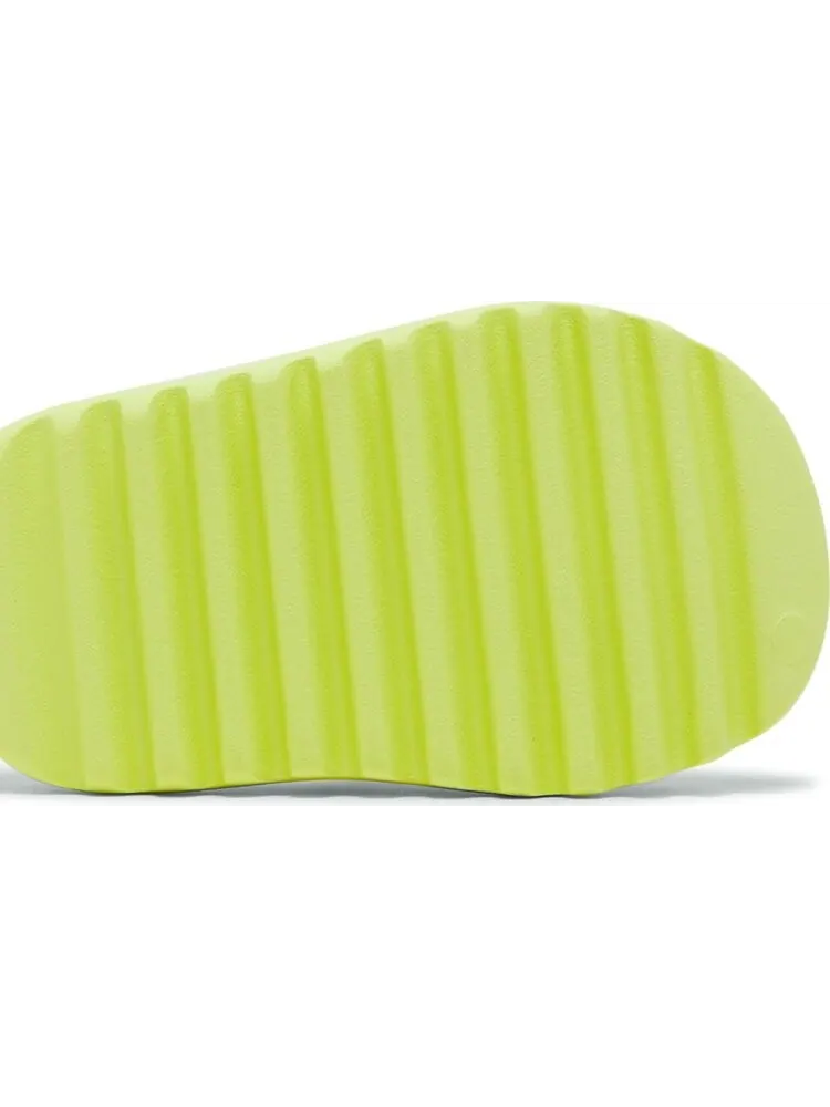 Сандалии Adidas Yeezy Slide Kids 'Glow Green' 2022 — изображение 5 из 8, зеленый