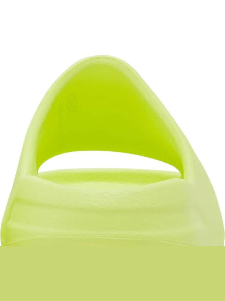 Сандалии Adidas Yeezy Slide Kids 'Glow Green' 2022 — изображение 7 из 8, зеленый