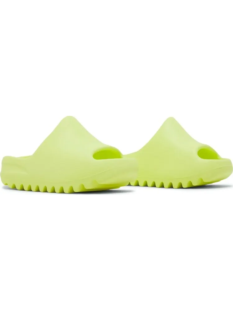 Сандалии Adidas Yeezy Slide Kids 'Glow Green' 2022 — изображение 8 из 8, зеленый