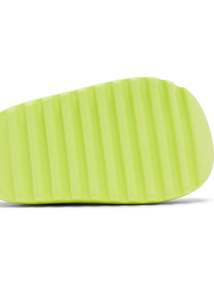 Сандалии Adidas Yeezy Slide Infants 'Glow Green' 2022 — изображение 5 из 8, зеленый