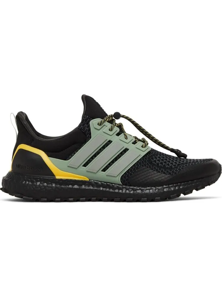 Кроссовки UltraBoost 1.0 'Black Silver Green' — изображение 1 из 4, черный