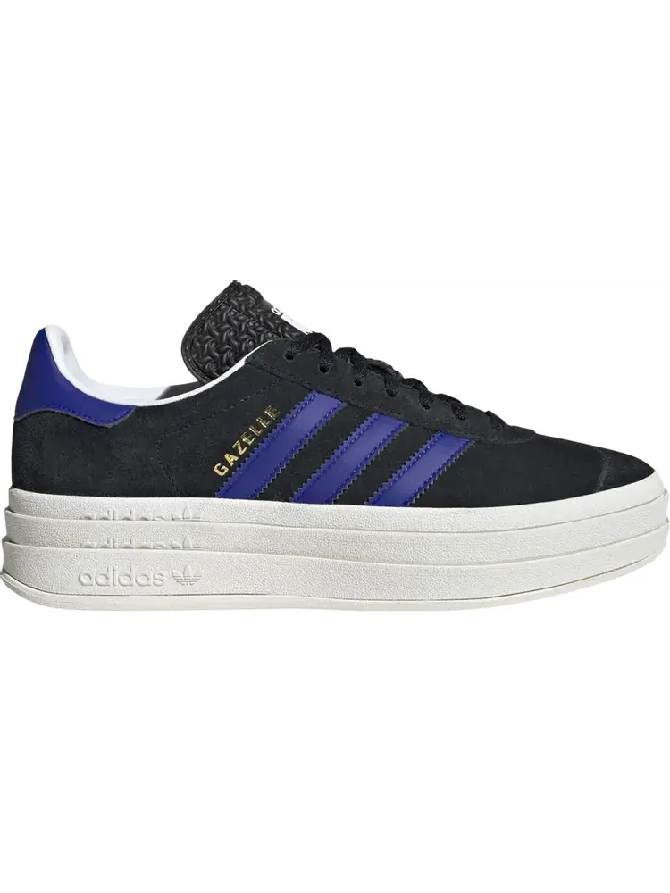 Кроссовки Adidas Wmns Gazelle Bold 'Black Lucid Blue' — изображение 1 из 1, черный