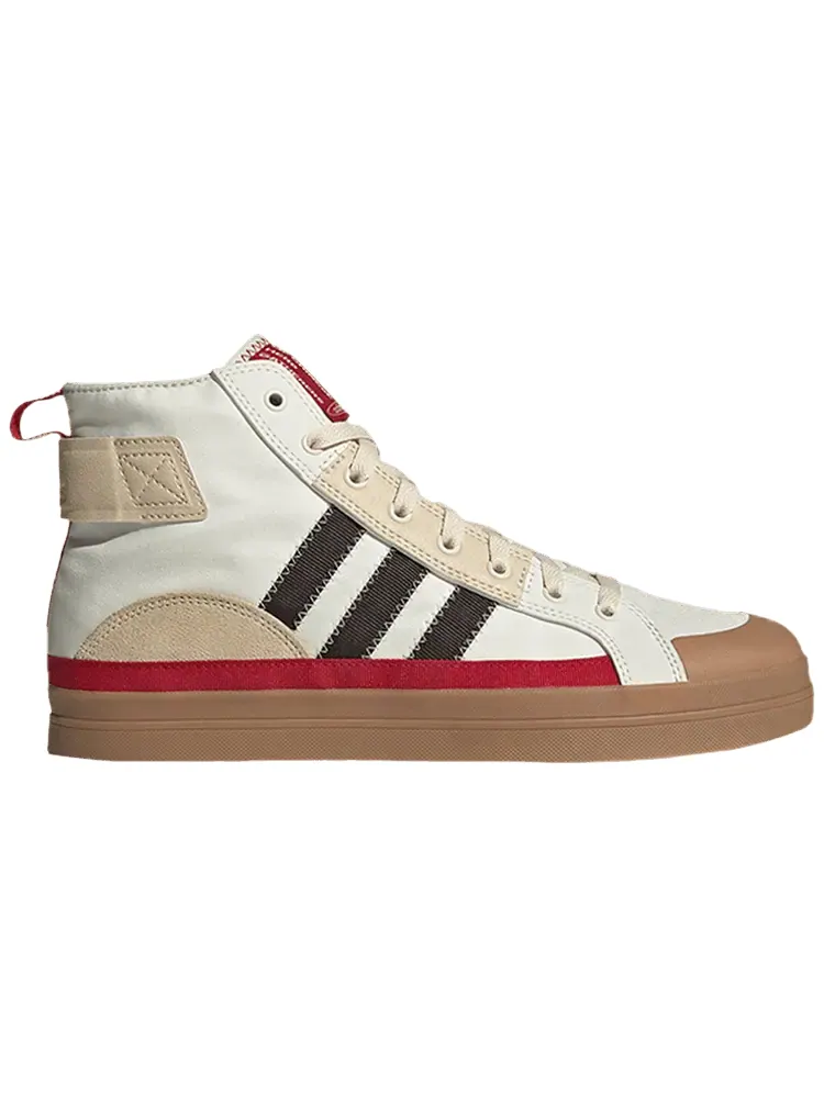 Кроссовки adidas Neo City Canvas High 'Herb Pack' — изображение 1 из 1, бежевый