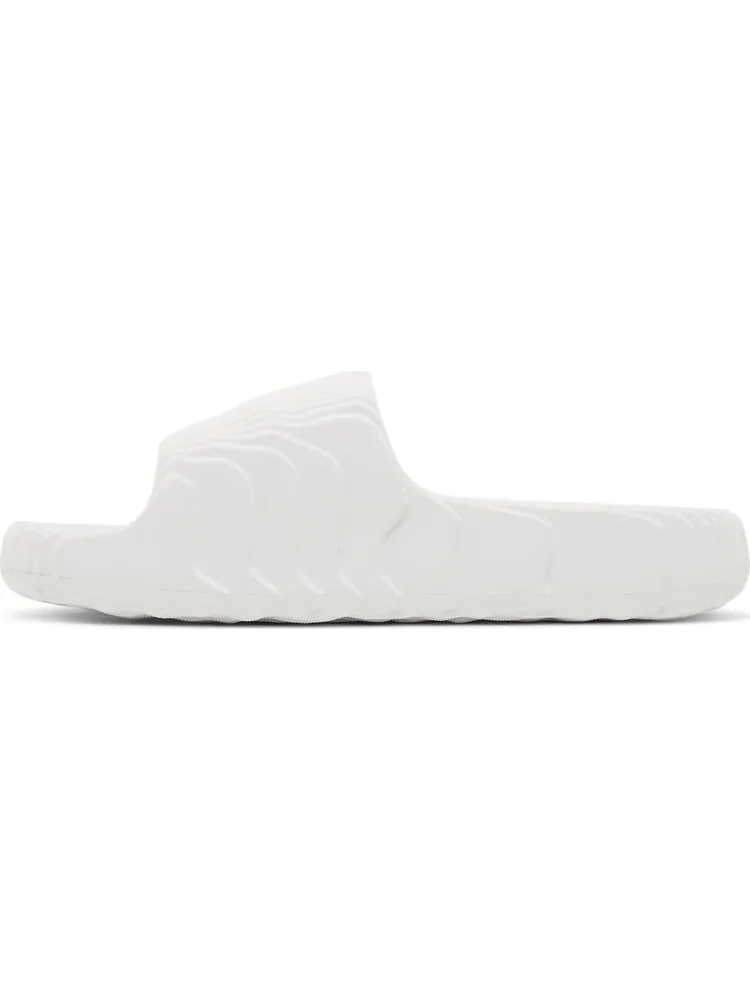 Шлепанцы Adidas Adilette 22 Slides — изображение 3 из 8, белый