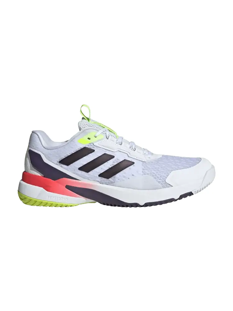 Кроссовки adidas Crazyflight 6 Indoor 'White Aurora Metallic' — изображение 1 из 1, белый/металлик/красный