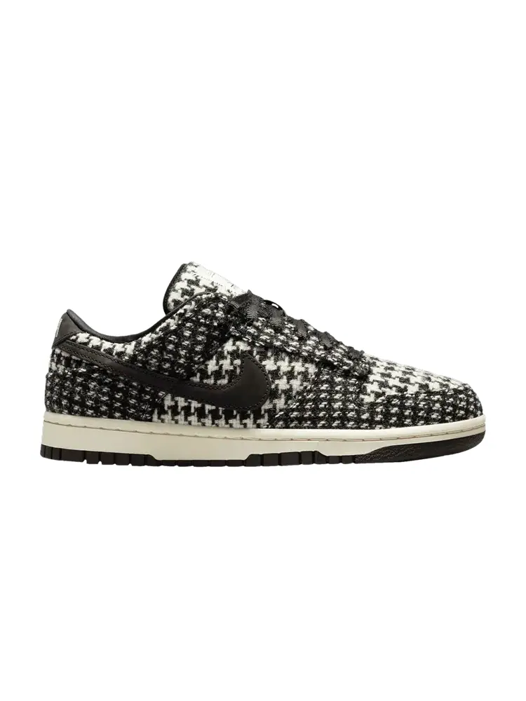 Кроссовки Nike Harris Tweed x Wmns Dunk Low 'White Black Multi' — изображение 1 из 2, мульти