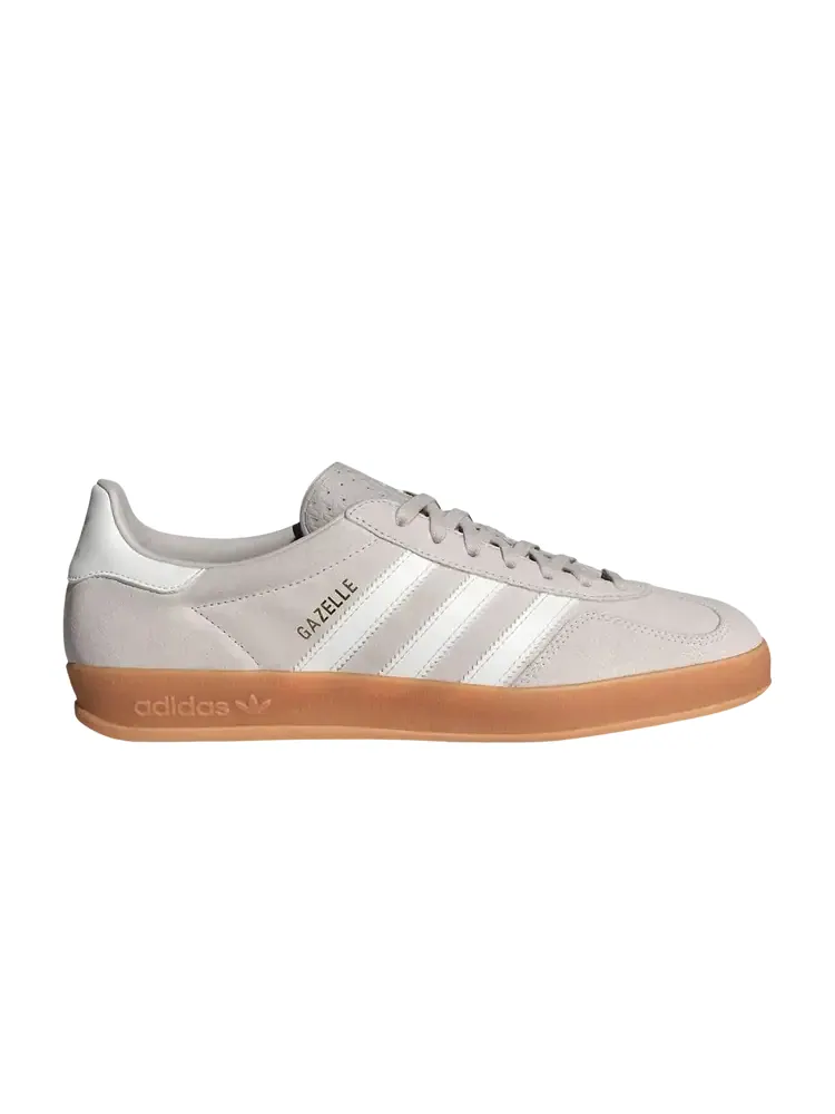 Adidas Gazelle Indoor 'Chalk Pearl Core White Gum' — изображение 1 из 1, серый