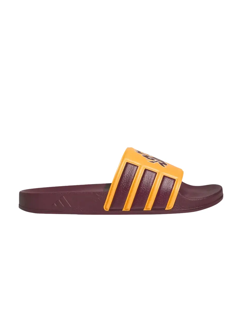 Шлепанцы Adidas Performance Slide "Arizona State Sun Devils" — изображение 1 из 1, золотистый//белый