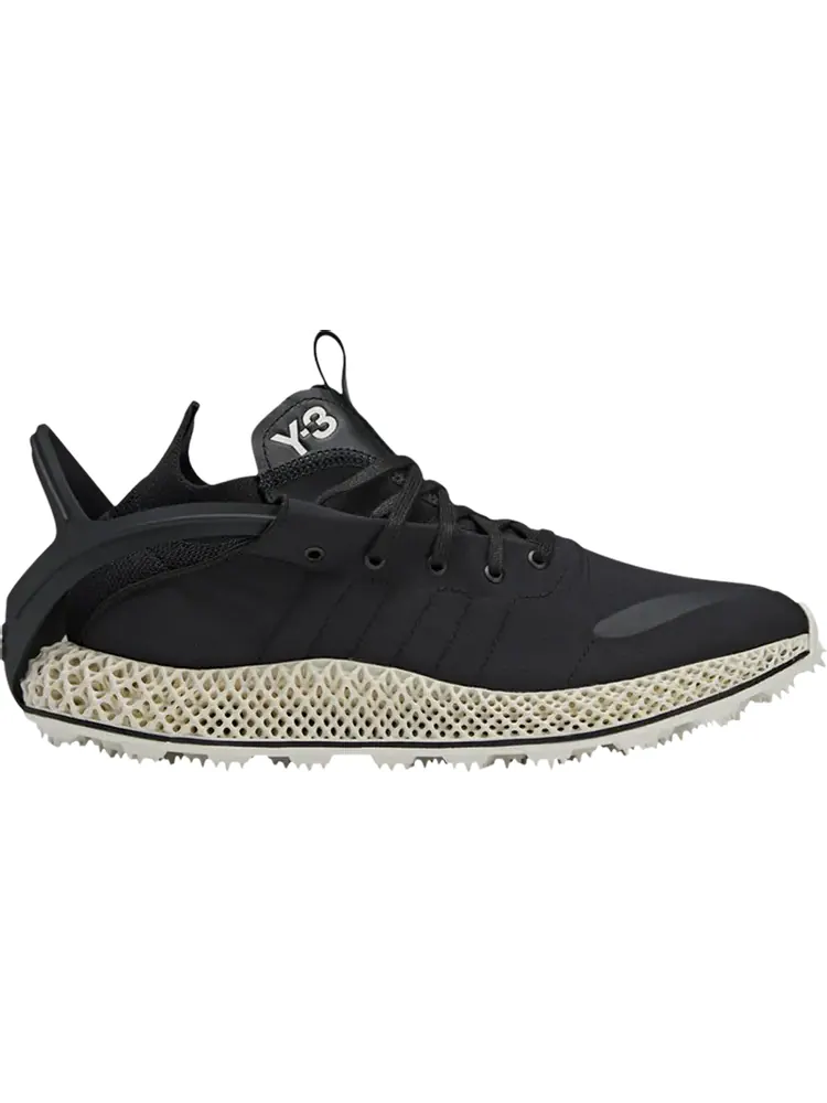 Кроссовки Adidas Y-3 Runner 4D Halo 'Black Cream' — изображение 1 из 1, черный