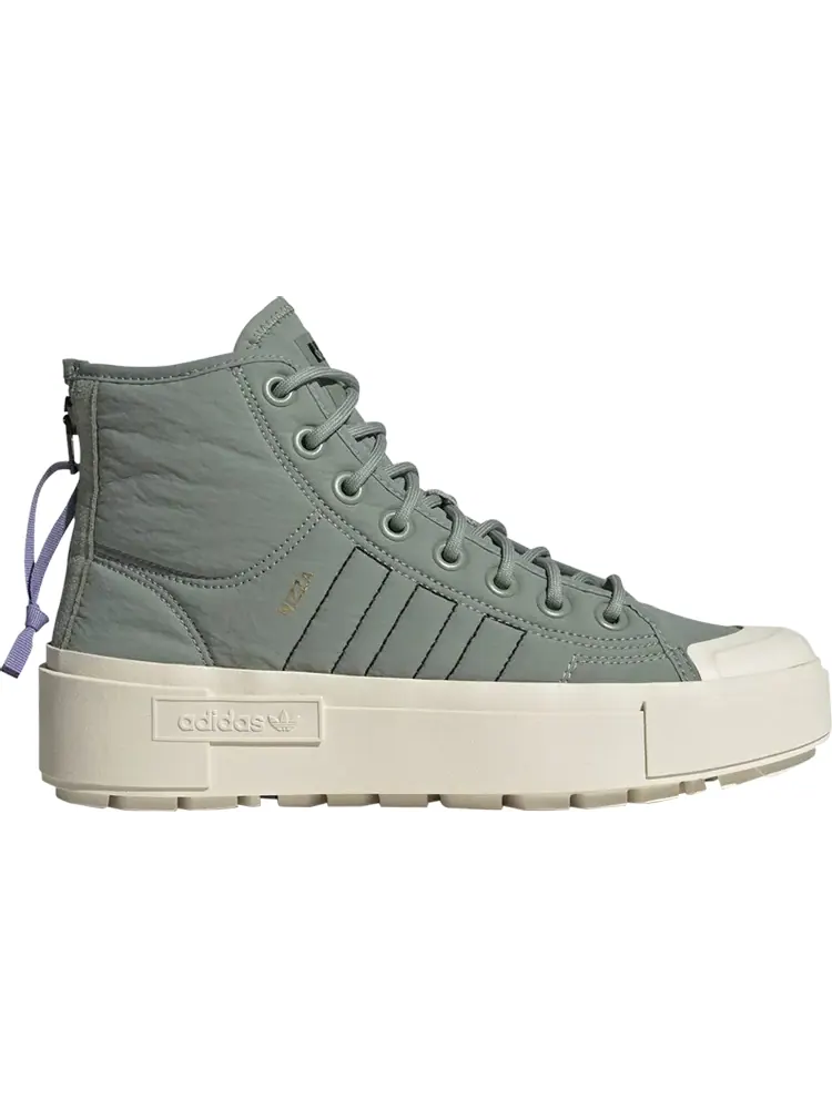 Кроссовки Adidas Wmns Nizza Bonega X 'Silver Green Light Purple' — изображение 1 из 1, зеленый