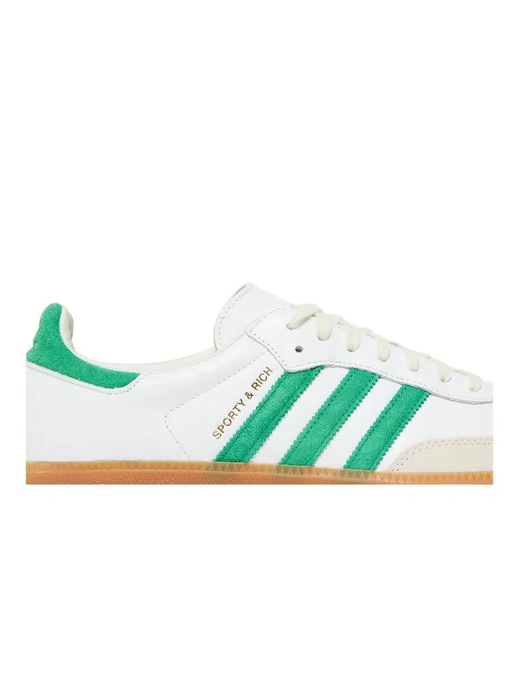 Кроссовки Adidas Sporty & Rich x Samba OG — изображение 2 из 4, белый