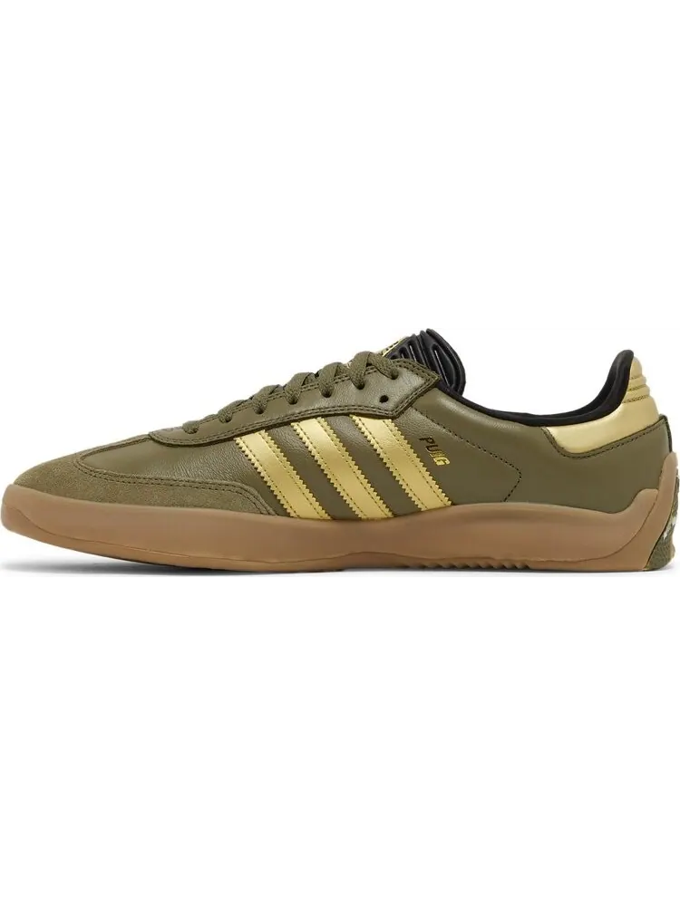 Кроссовки Palace x Puig Samba 'Olive Gold' — изображение 3 из 4, зеленый