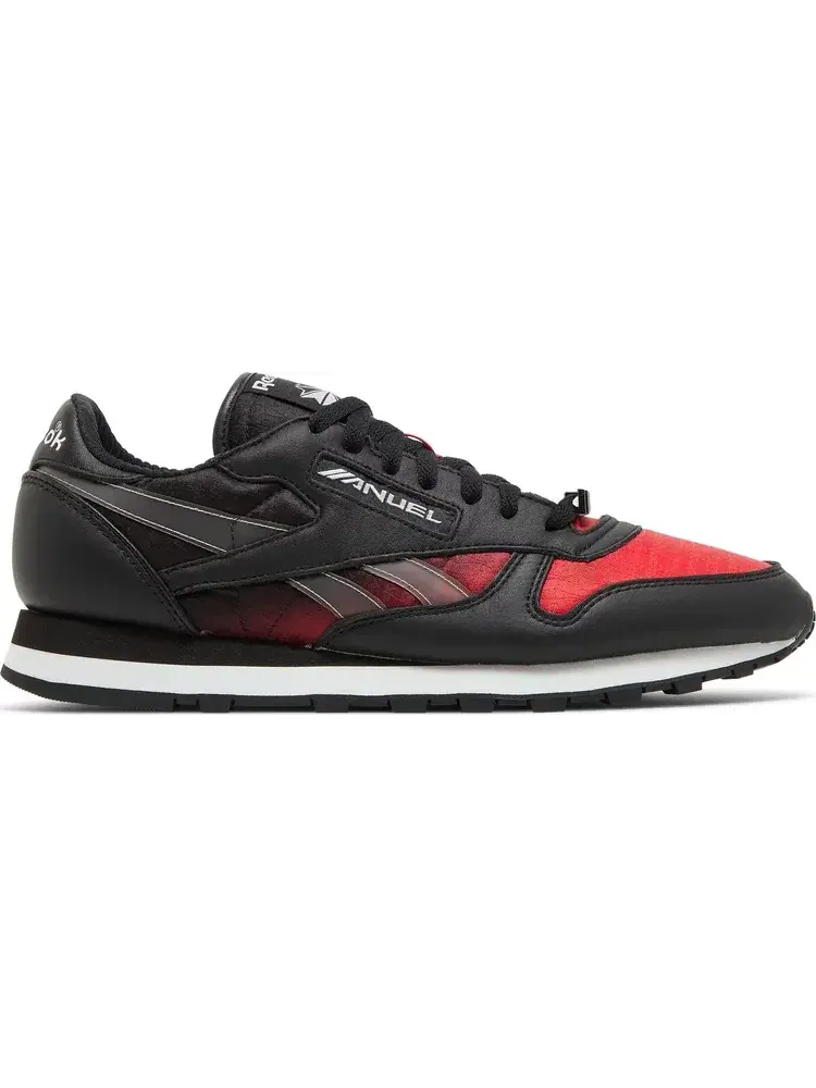 Кроссовки anuel aa x classic leather 'the sky above the street' Reebok — изображение 1 из 8, черный