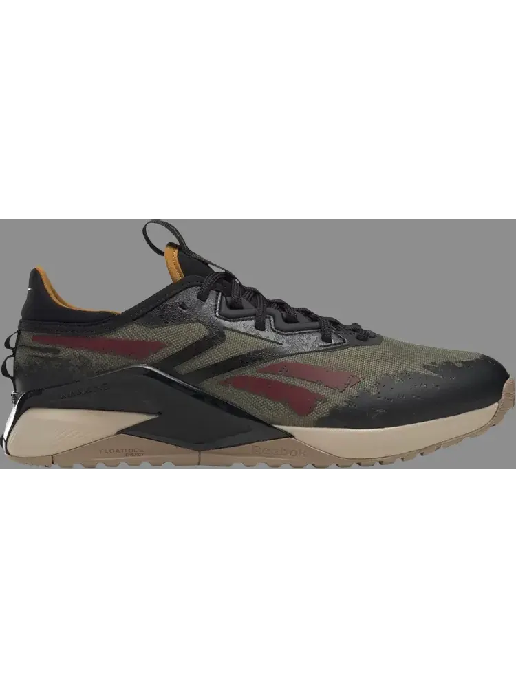 Кроссовки jurassic world x nano x2 adventure 'survival kit' Reebok — изображение 1 из 1, зеленый