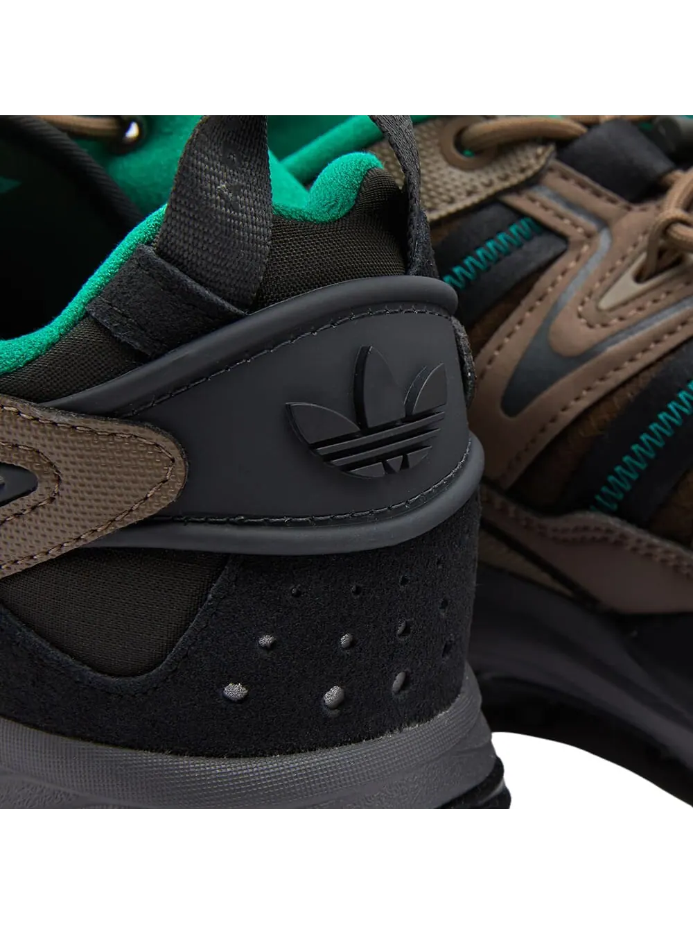 Кроссовки Adidas Hyperturf — изображение 4 из 6, коричневый/черный
