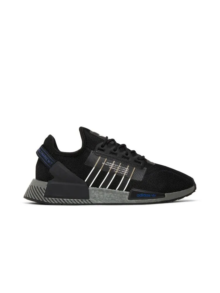 Кроссовки adidas NMD_R1 V2 'Black White' — изображение 2 из 9, черный/белый/серый