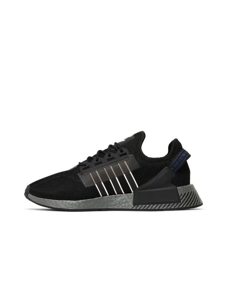 Кроссовки adidas NMD_R1 V2 'Black White' — изображение 4 из 9, черный/белый/серый