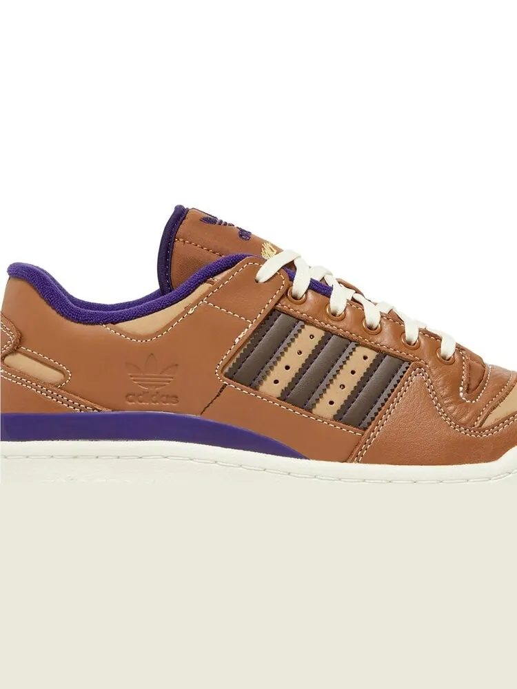 Кроссовки Adidas Heitor Da Silva x Forum 84 Low ADV 'Wild Brown Gum' — изображение 2 из 8, коричневый