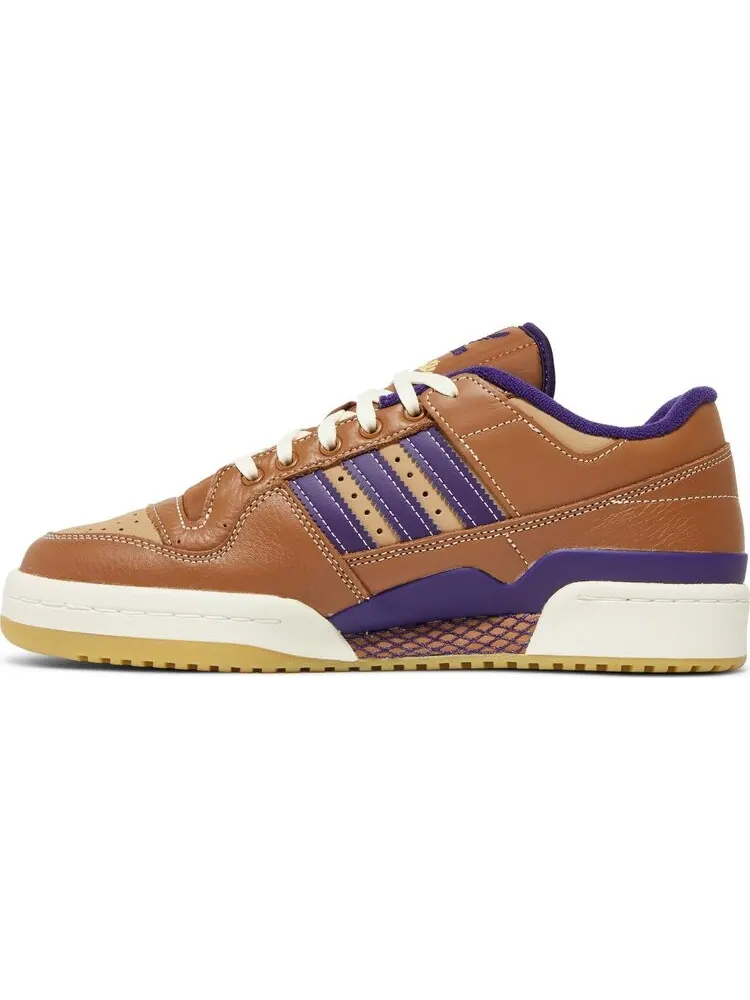 Кроссовки Adidas Heitor Da Silva x Forum 84 Low ADV 'Wild Brown Gum' — изображение 3 из 8, коричневый