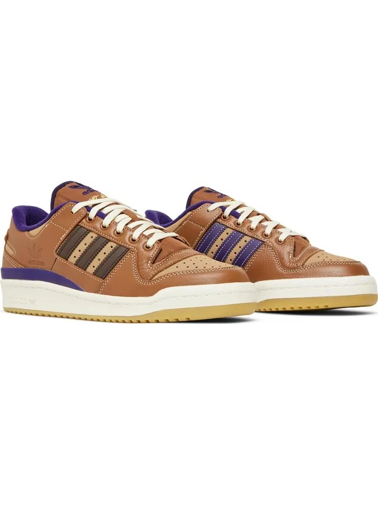 Кроссовки Adidas Heitor Da Silva x Forum 84 Low ADV 'Wild Brown Gum' — изображение 8 из 8, коричневый
