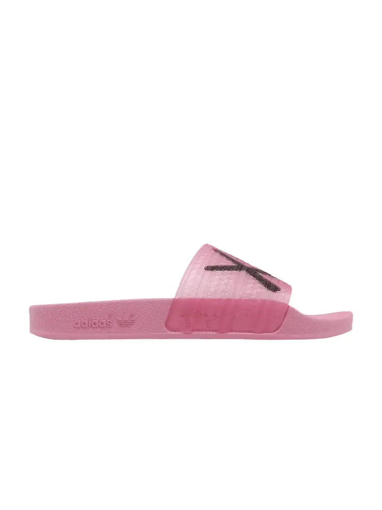 Шлепанцы Adidas André Saraiva x Adilette Slide, Love Union — изображение 1 из 1, розовый
