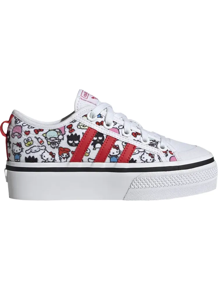 Кроссовки Hello Kitty x Nizza Platform J 'Hello Kitty and Friends' — изображение 1 из 1, белый