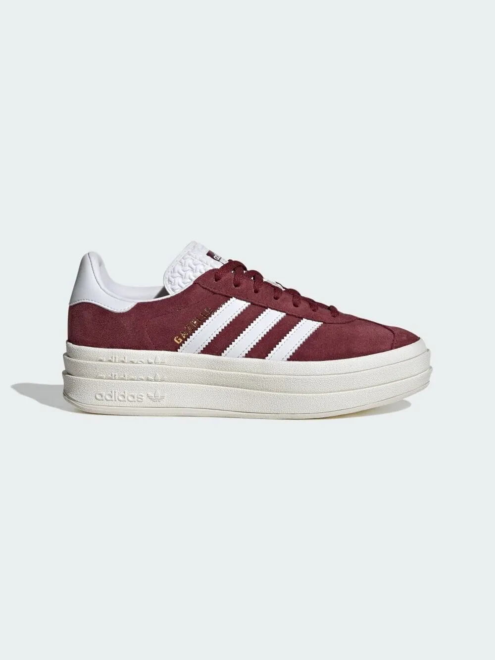 Кроссовки Adidas GAZELLE BOLD — изображение 1 из 5, темно-красный