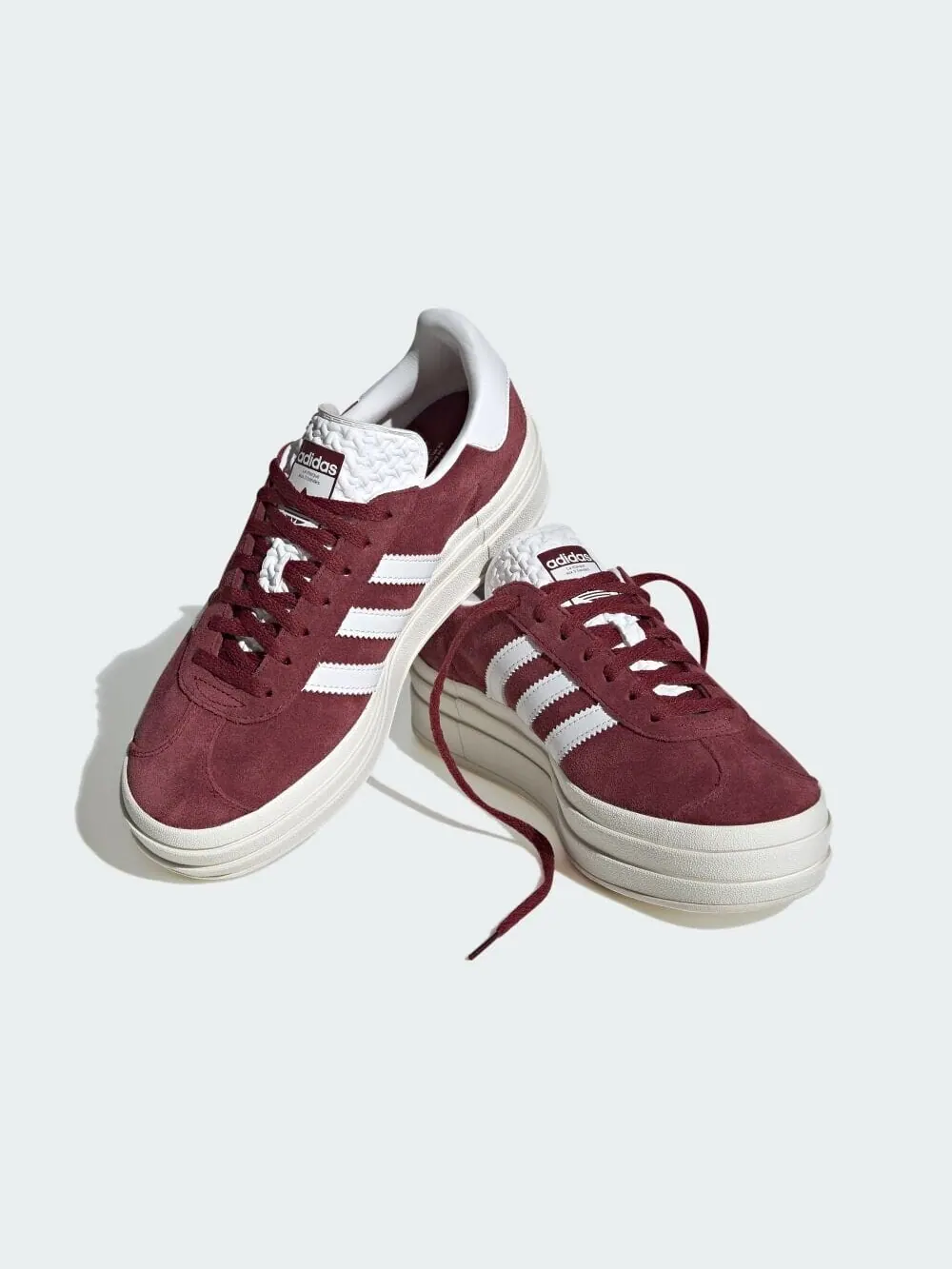 Кроссовки Adidas GAZELLE BOLD — изображение 5 из 5, темно-красный