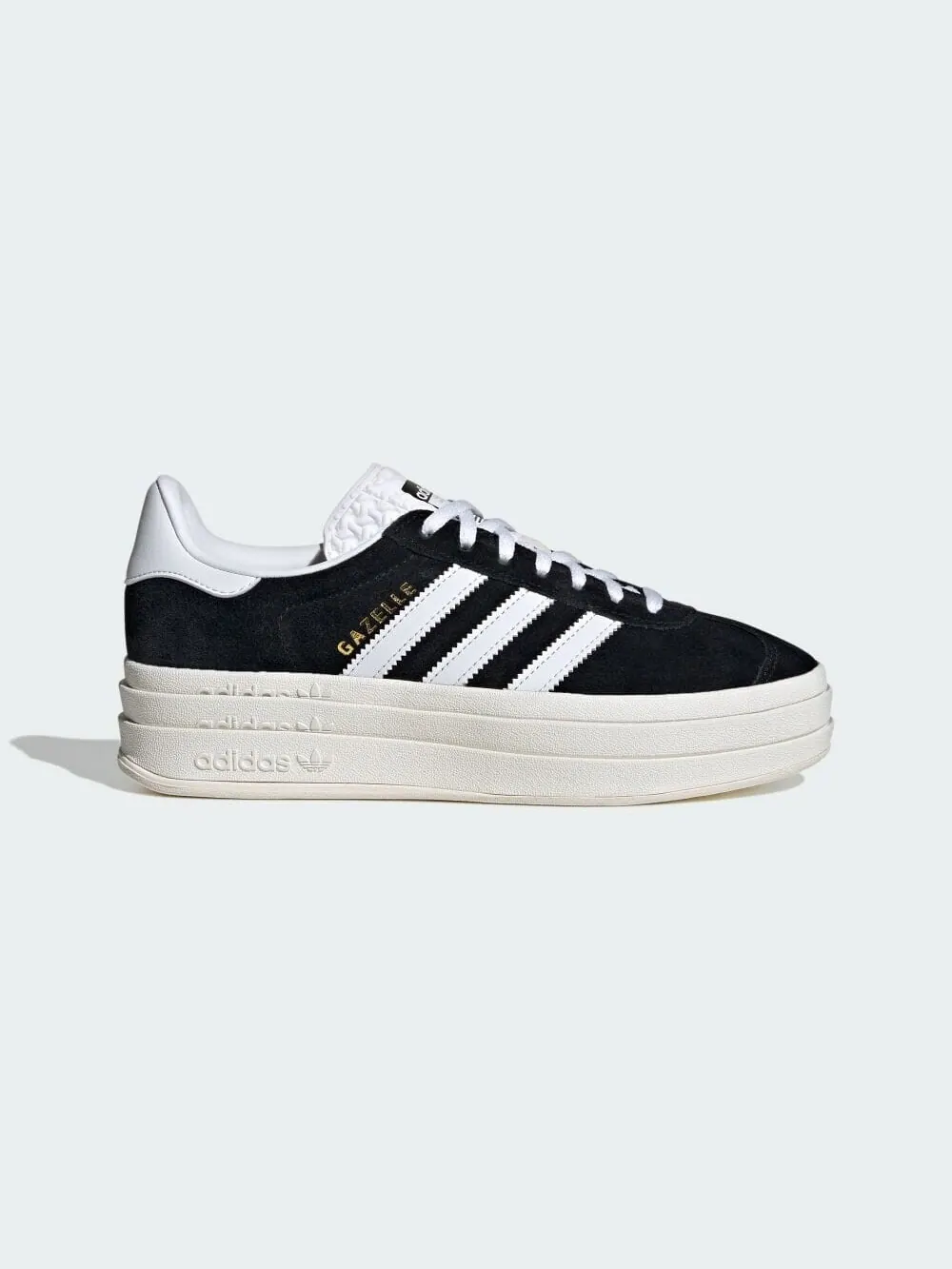 Кроссовки Adidas Gazelle Bold Черные — изображение 1 из 8, черный