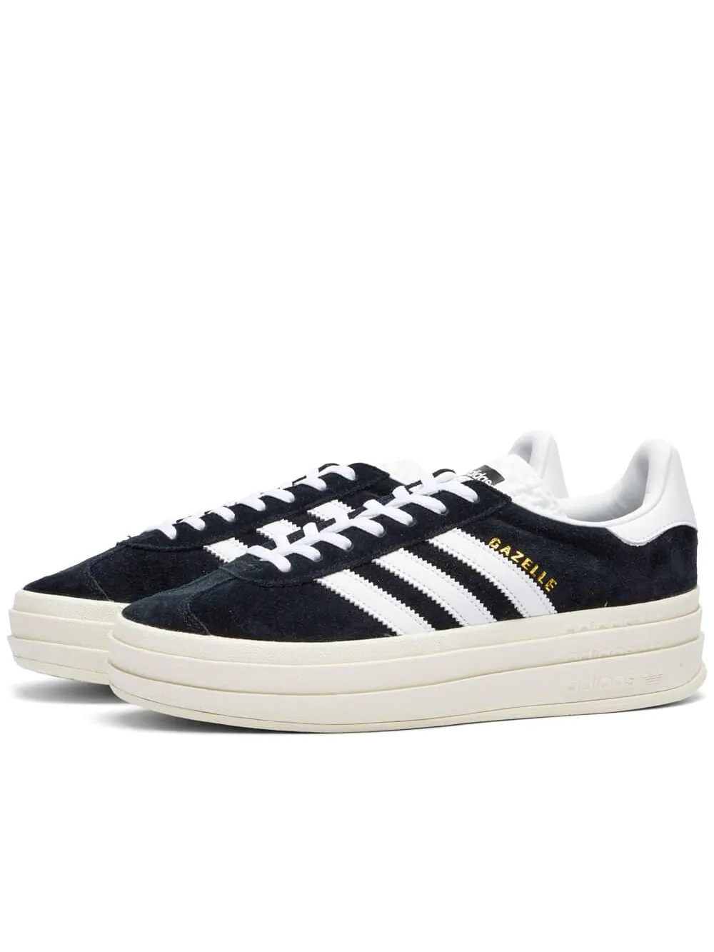 Кроссовки Adidas Gazelle Bold Черные — изображение 7 из 8, черный