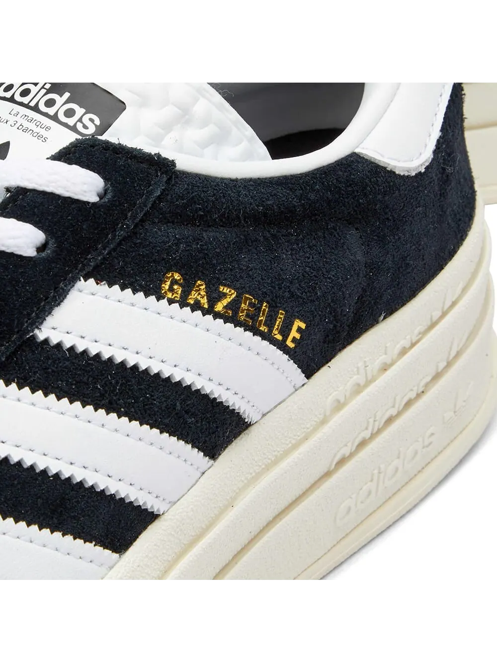 Кроссовки Adidas Gazelle Bold Черные — изображение 8 из 8, черный