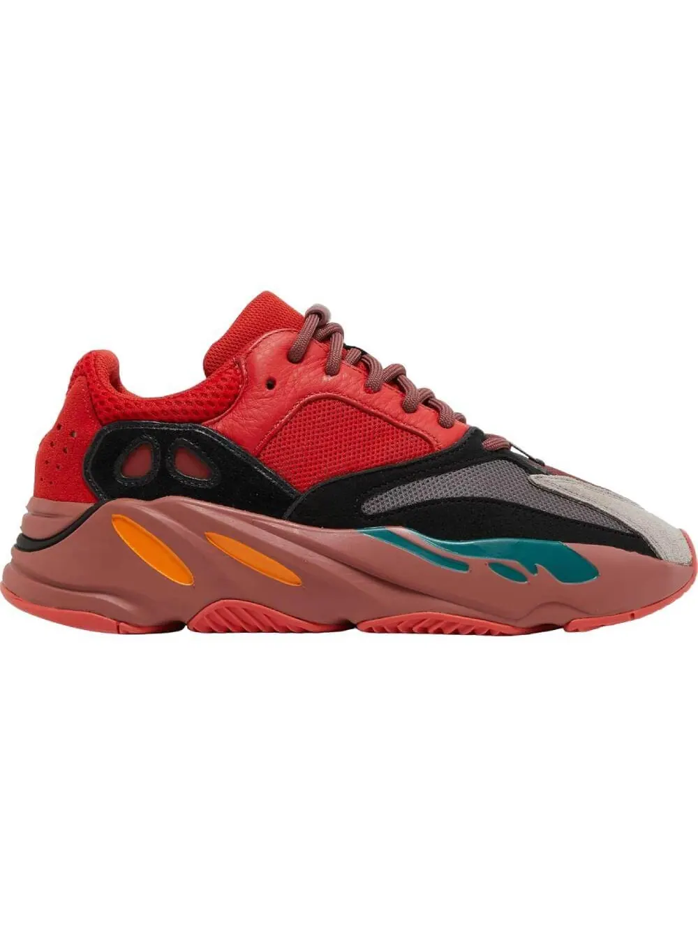 Кроссовки Yeezy Boost 700 Hi-Res Red — изображение 1 из 10, красный