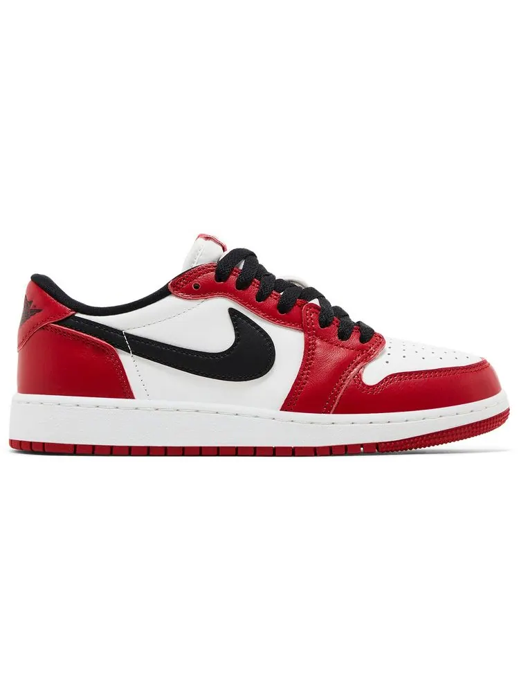 Кроссовки Air Jordan 1 Retro Low OG GS 2025 — изображение 1 из 8, красный