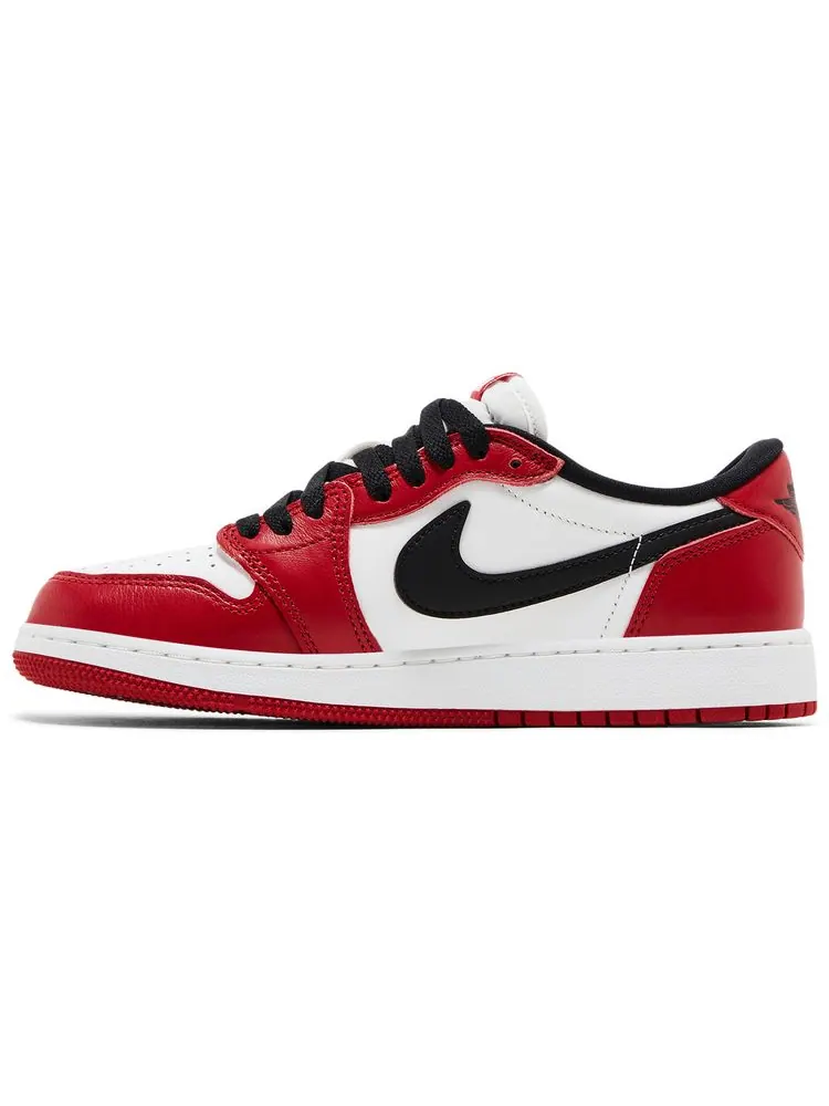 Кроссовки Air Jordan 1 Retro Low OG GS 2025 — изображение 3 из 8, красный