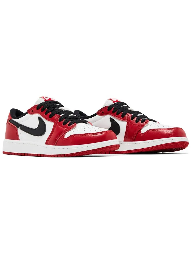 Кроссовки Air Jordan 1 Retro Low OG GS 2025 — изображение 8 из 8, красный