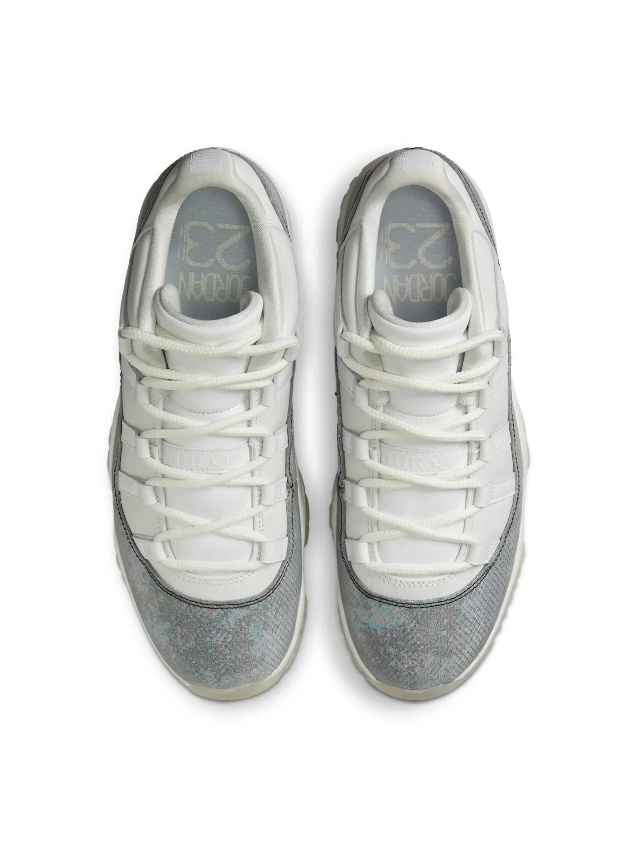 Кроссовки унисекс Nike Air Jordan 11 Retro Low 'Year of the Snake' — изображение 3 из 11, серый