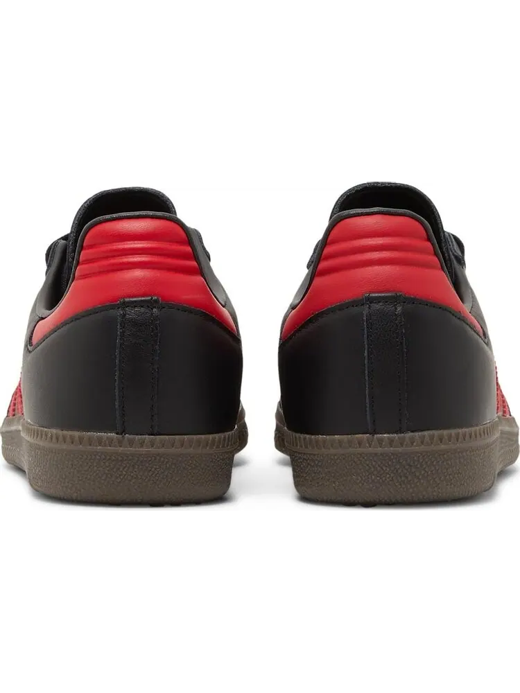 Кроссовки Adidas Manchester United x Samba Team 'Black Real Red' — изображение 6 из 8, черный