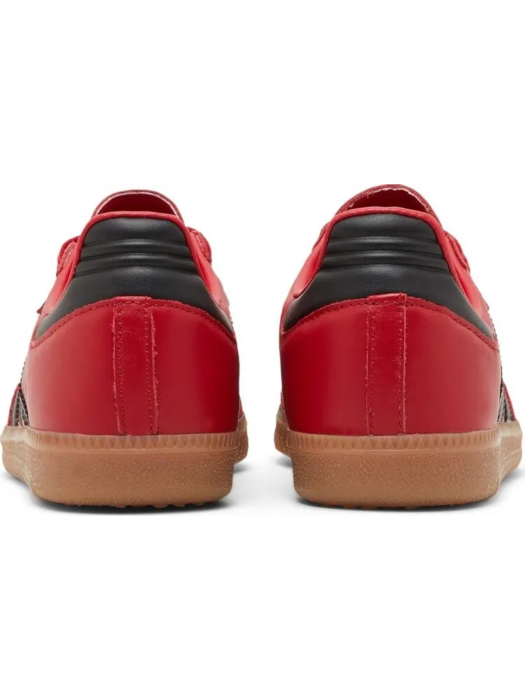 Кроссовки Adidas FC Bayern Munich x Samba Team 'Power Red Black' — изображение 6 из 8, красный