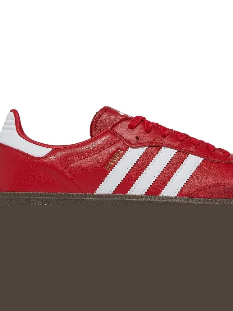 Кроссовки Adidas Arsenal FC x Samba Team 'Power Red' — изображение 2 из 8, красный