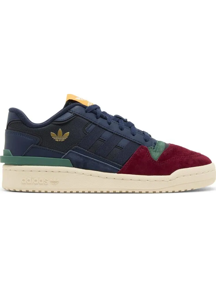 Кроссовки Forum Exhibit Low 2.0 'Navy Burgundy Green' — изображение 1 из 4, красный
