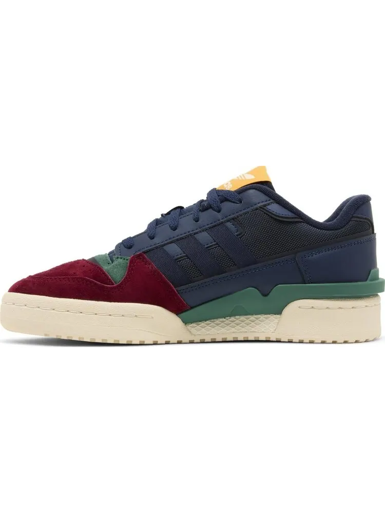 Кроссовки Forum Exhibit Low 2.0 'Navy Burgundy Green' — изображение 3 из 4, красный