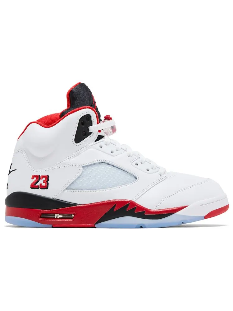 Кроссовки Air Jordan 5 Retro 'Fire Red' 2025 — изображение 1 из 8, белый