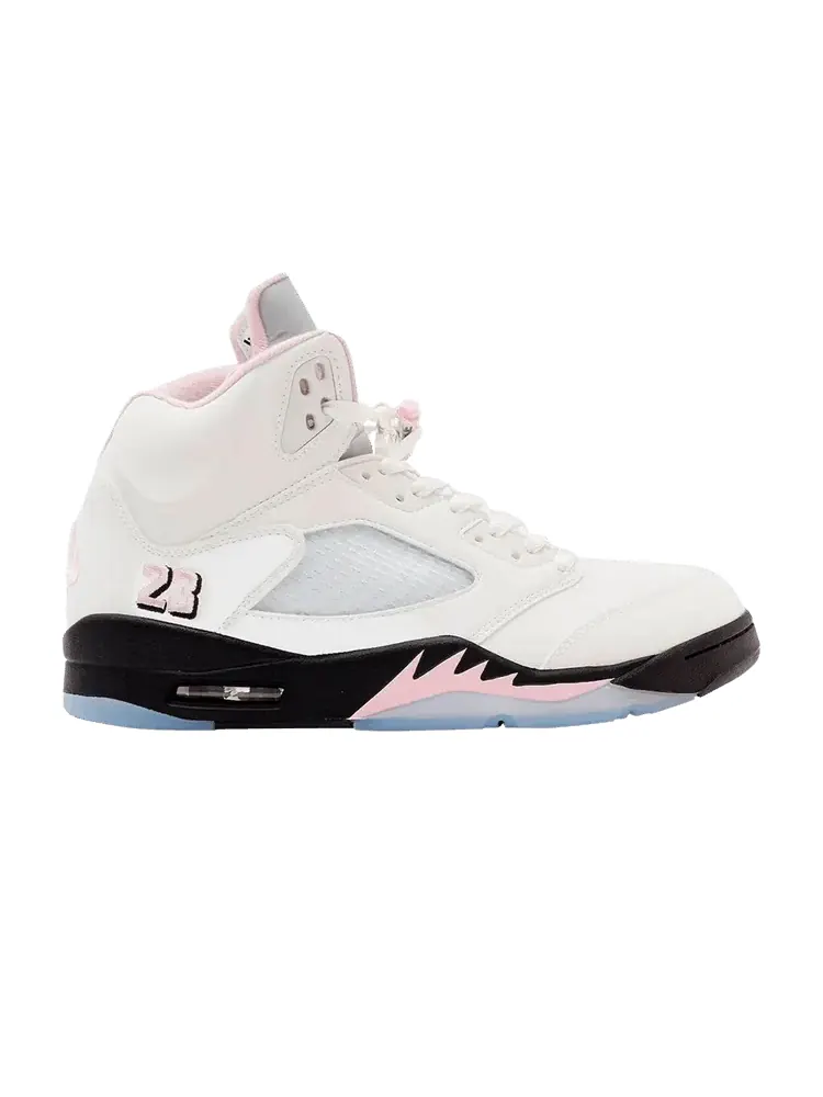 Кроссовки Air Jordan Air Jordan 5 Retro 'Medium Soft Pink' — изображение 1 из 1, белый/розовый/черный