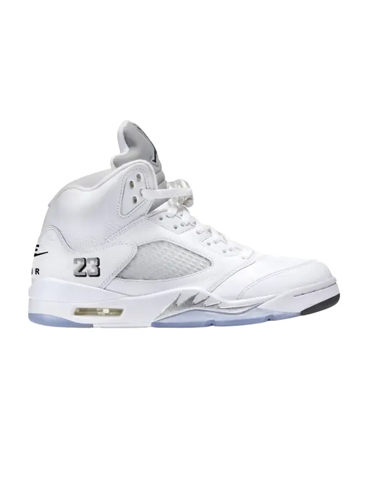 Air Jordan 5 Retro 'White Metallic' 2026 — изображение 1 из 1, белый