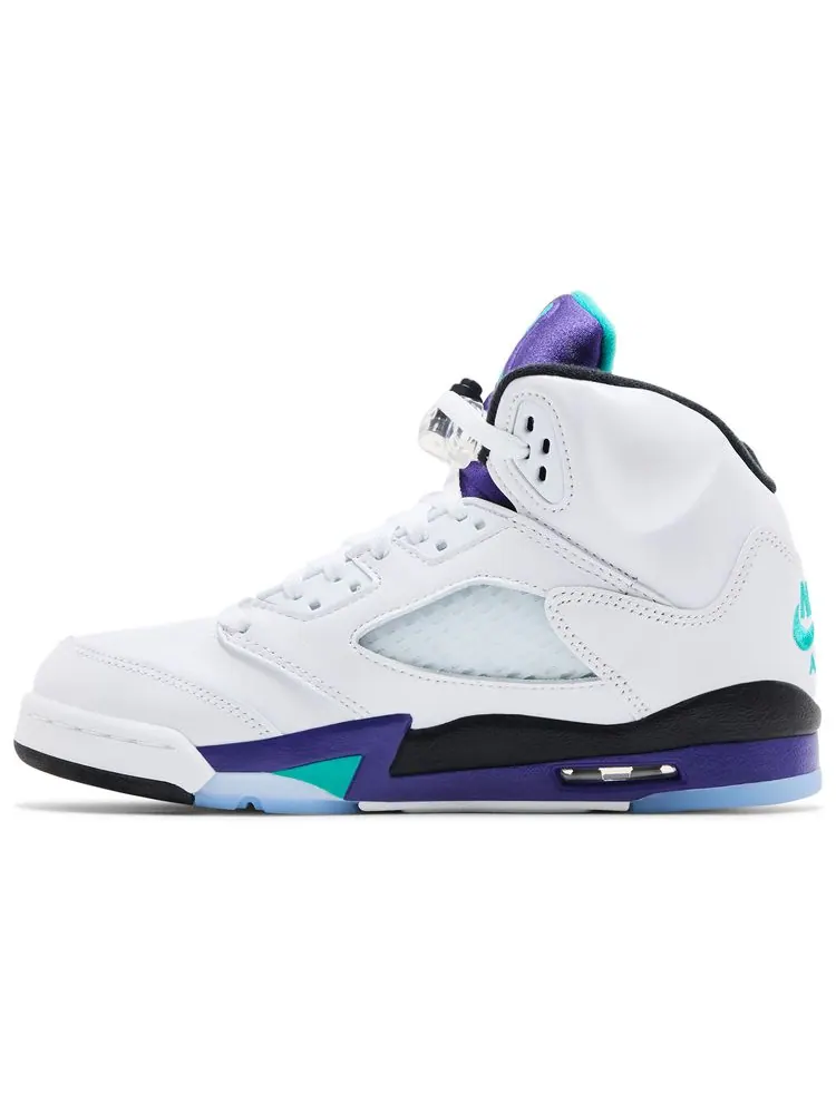 Кроссовки Air Jordan 5 Retro GS 'Grape' 2025 — изображение 3 из 8, белый