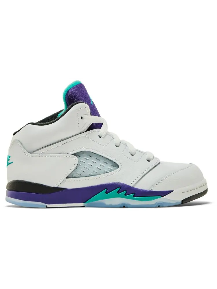 Кроссовки Air Jordan 5 Retro TD 'Grape' 2025 — изображение 1 из 8, белый