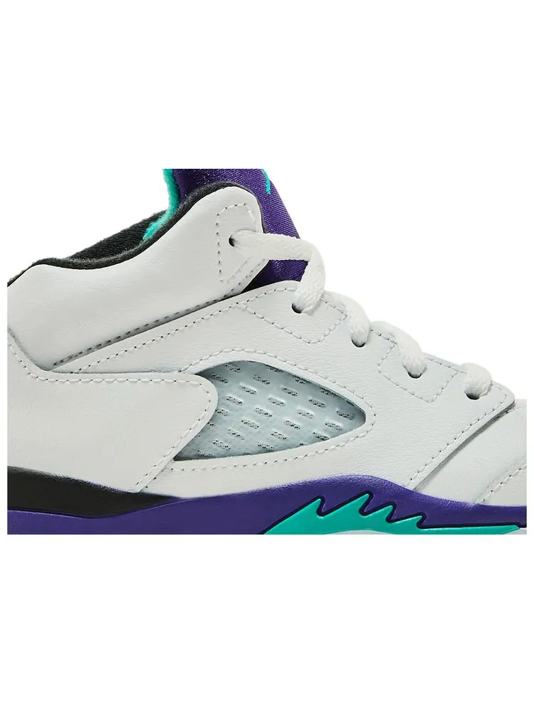 Кроссовки Air Jordan 5 Retro TD 'Grape' 2025 — изображение 2 из 8, белый