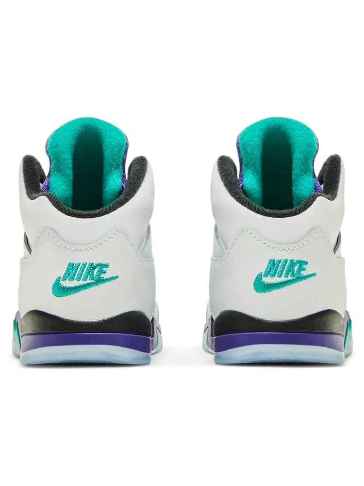 Кроссовки Air Jordan 5 Retro TD 'Grape' 2025 — изображение 6 из 8, белый
