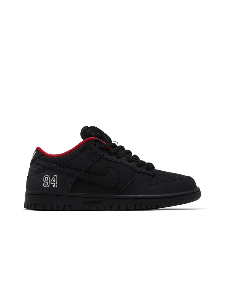 Кроссовки Nike Supreme x Dunk Low SB — изображение 1 из 8, черный